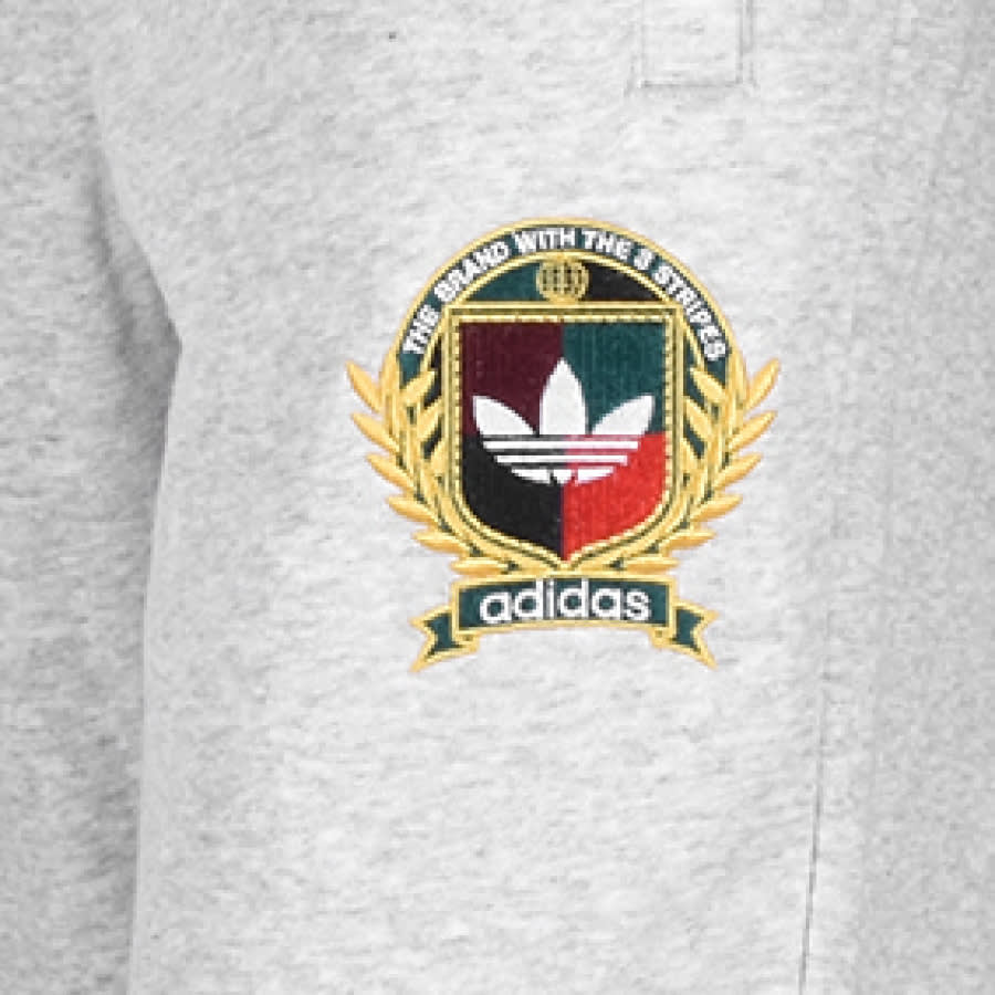 Alternative Image for Productadidas Originals Collegiate Crest Joggers Grey3